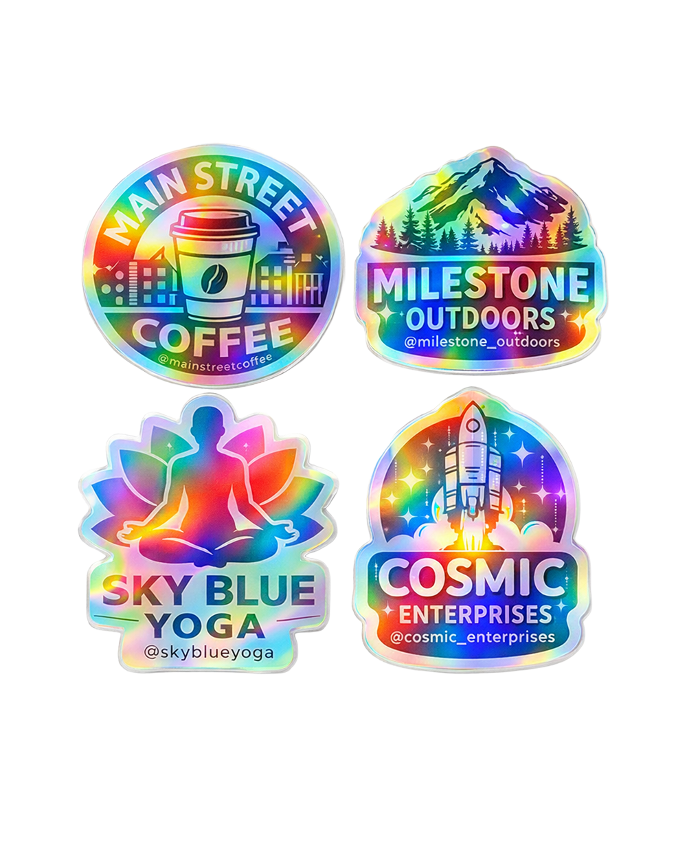 Holographic Sticker | Instant Sticker Builder