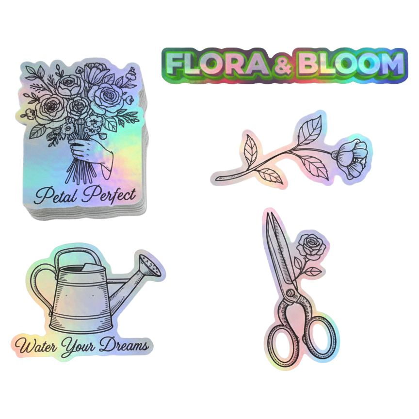 Holographic Sticker | Instant Sticker Builder