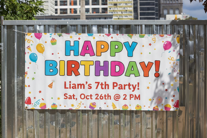 Outdoor Banner /13oz Vinyl/