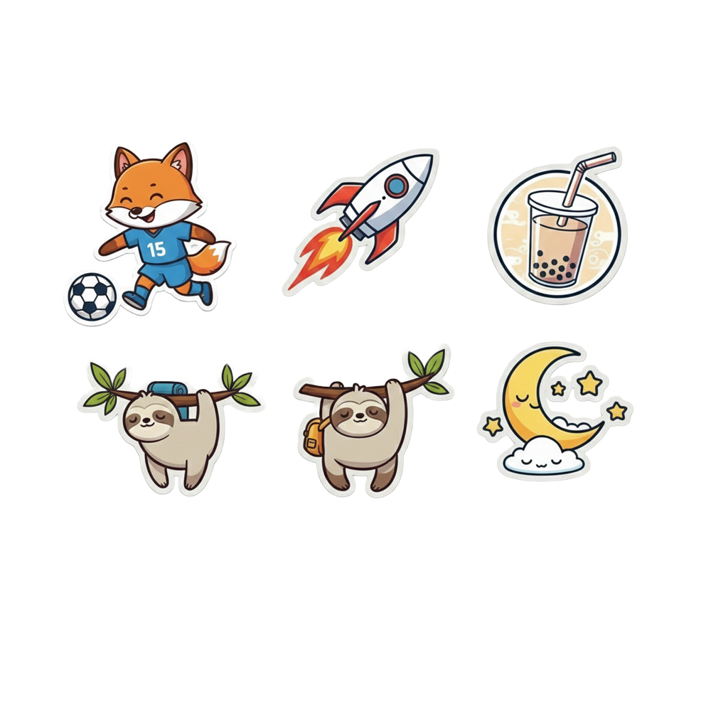 Matte Stickers | Instant Sticker Builder